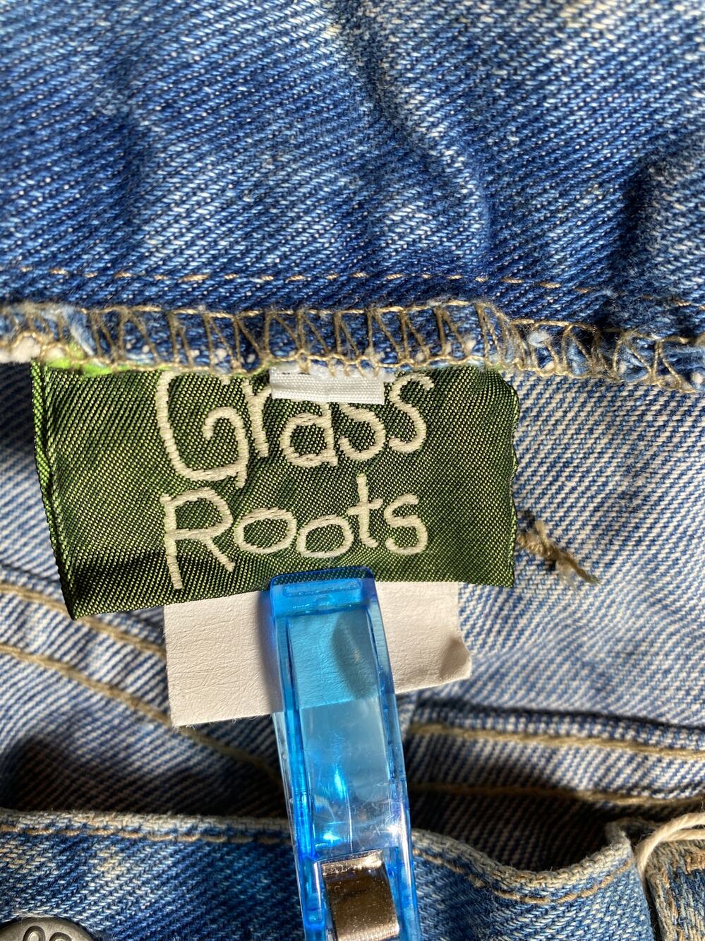 Vintage 90s Grass Roots Jeans 13/14 Deadstock USA High Rise Western 2 Pocket